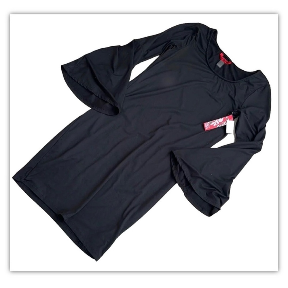 Black super soft ladies Dress Size Medium  By Hot Kiss 💋🆕💋